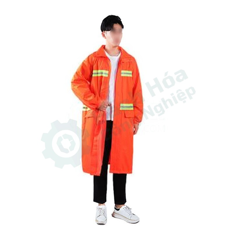 Áo mưa liền thân vải Oxford phản quang HD HD-RAC012