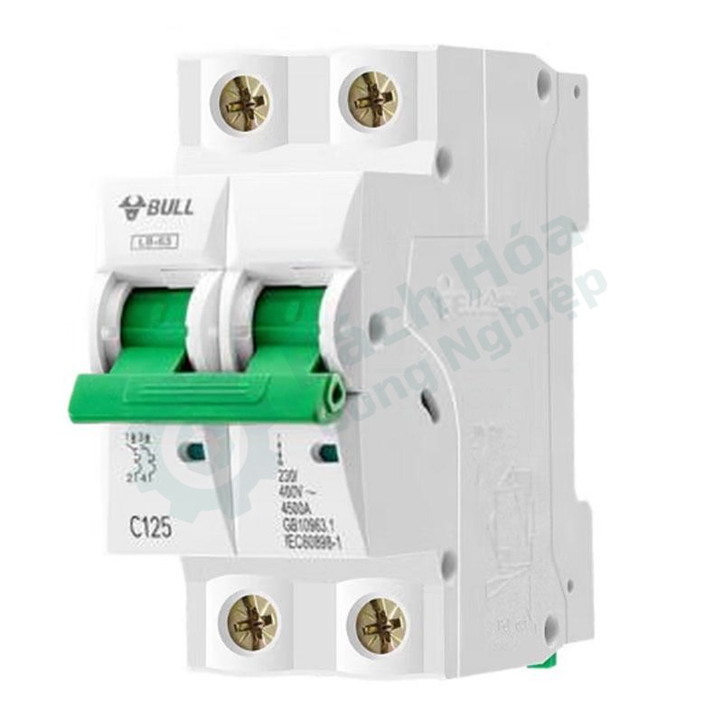 Aptomat (cầu dao tự động) BULL LB5-125Y/100A-2P