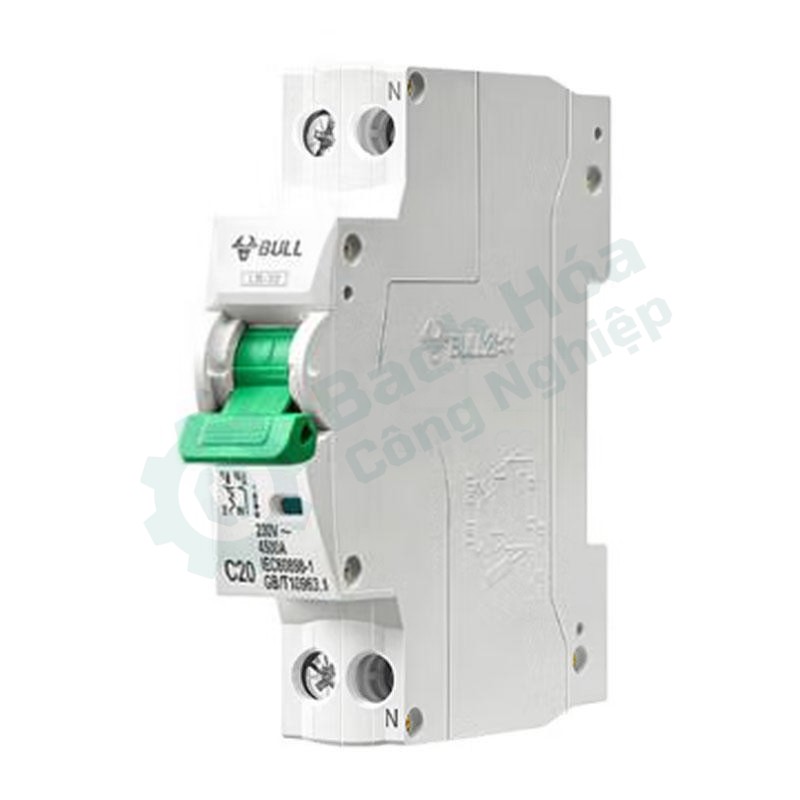Aptomat (cầu dao tự động) BULL LB5-63a/20A-1P