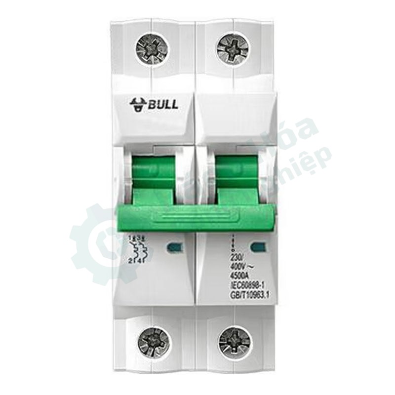 Aptomat (cầu dao tự động) BULL LB5-63a/32A-2P