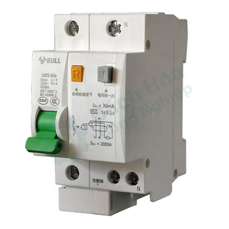 Aptomat (cầu dao tự động) BULL LBE5-63a/20A-1PN