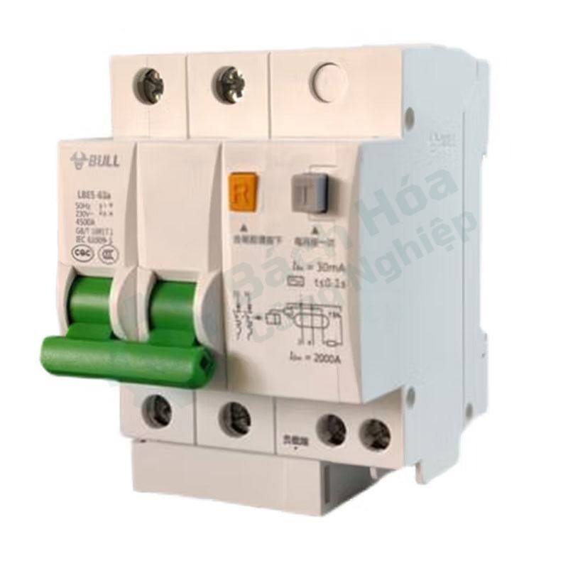 Aptomat (cầu dao tự động) BULL LBE5-63a/20A-2P