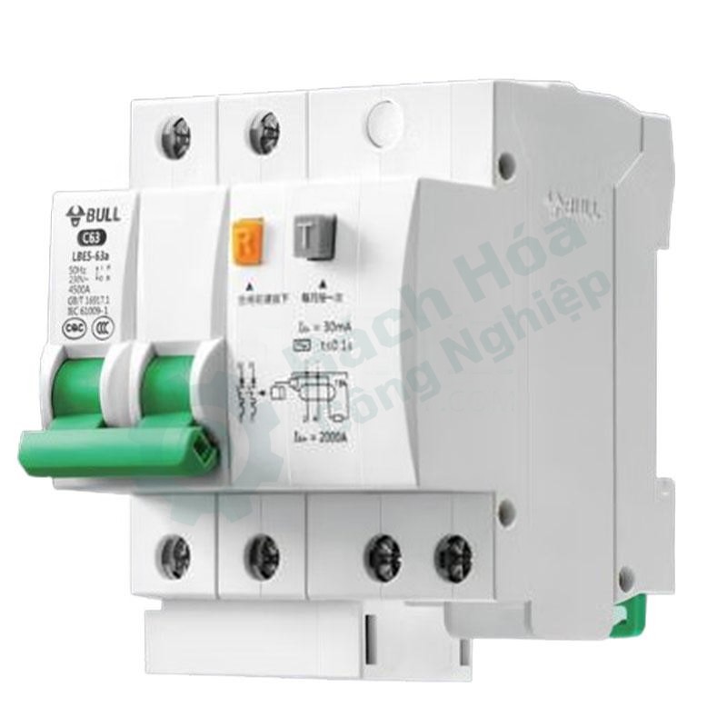 Aptomat (cầu dao tự động) BULL LBE5-63a/32A-2P