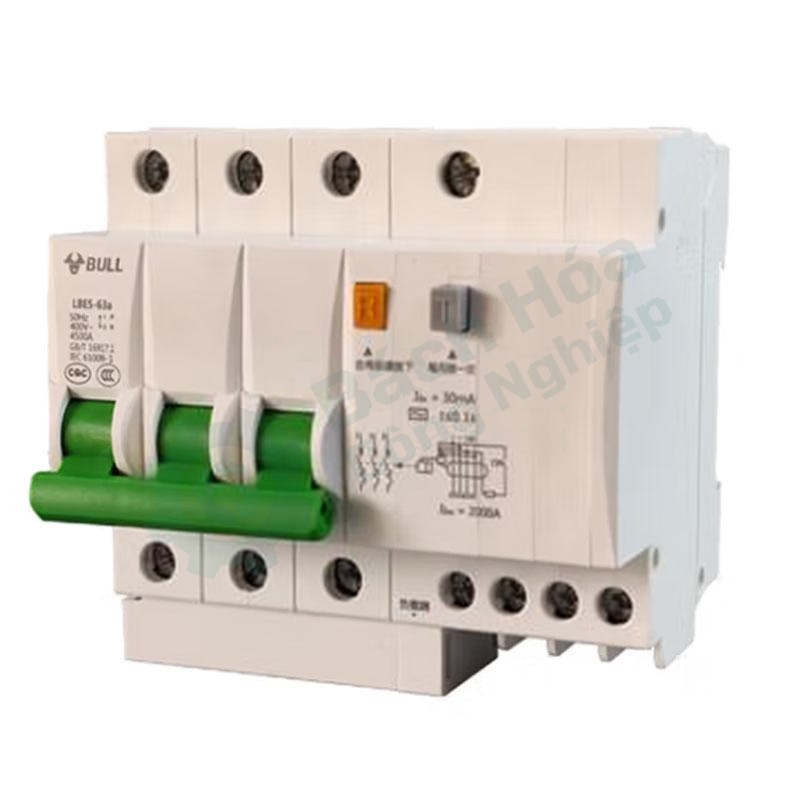 Aptomat (cầu dao tự động) BULL LBE5-63a/32A-3P