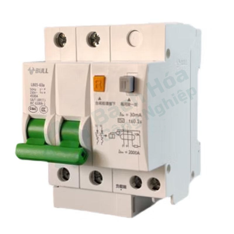 Aptomat (cầu dao tự động) BULL LBE5-63a/40A-2P