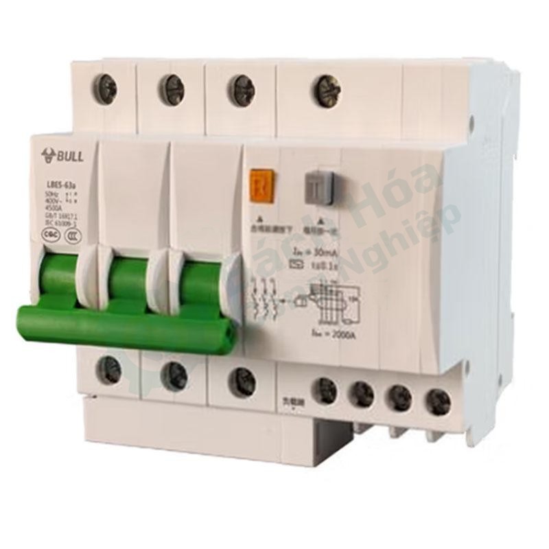 Aptomat (cầu dao tự động) BULL LBE5-63a/40A-3P