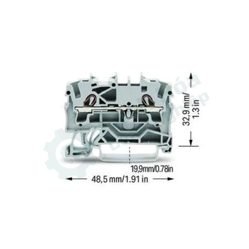 Aptomat (cầu dao tự động) WAGO 2002-1201
