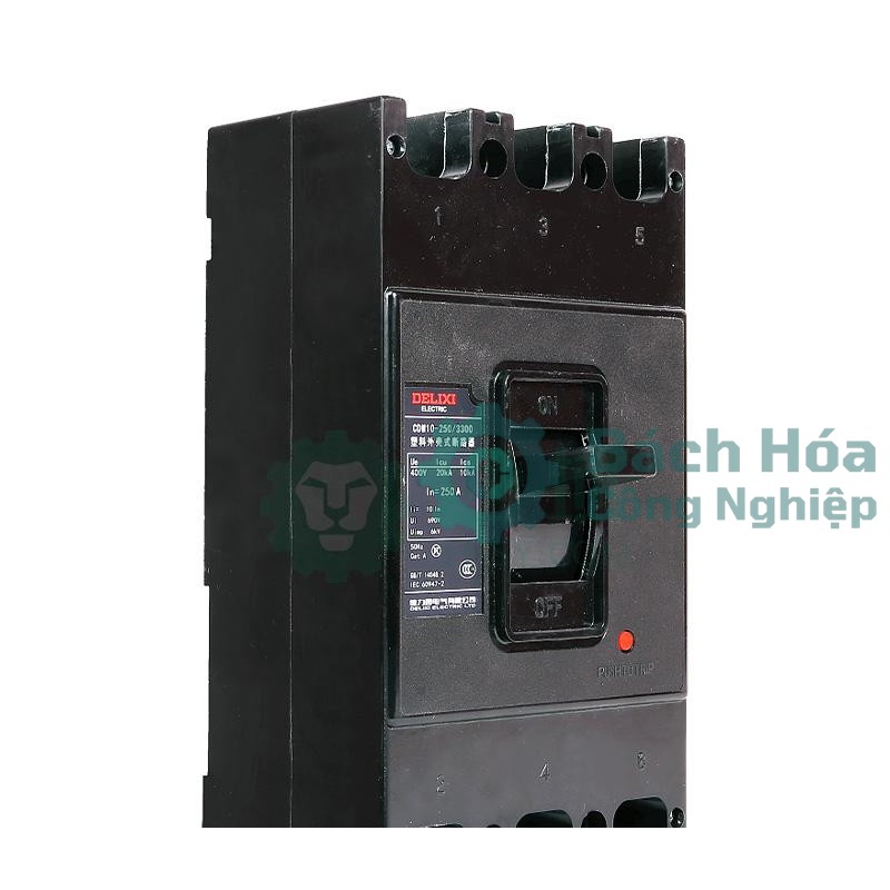 Aptomat khối (MCCB) DELIXI CDM10-600/3300