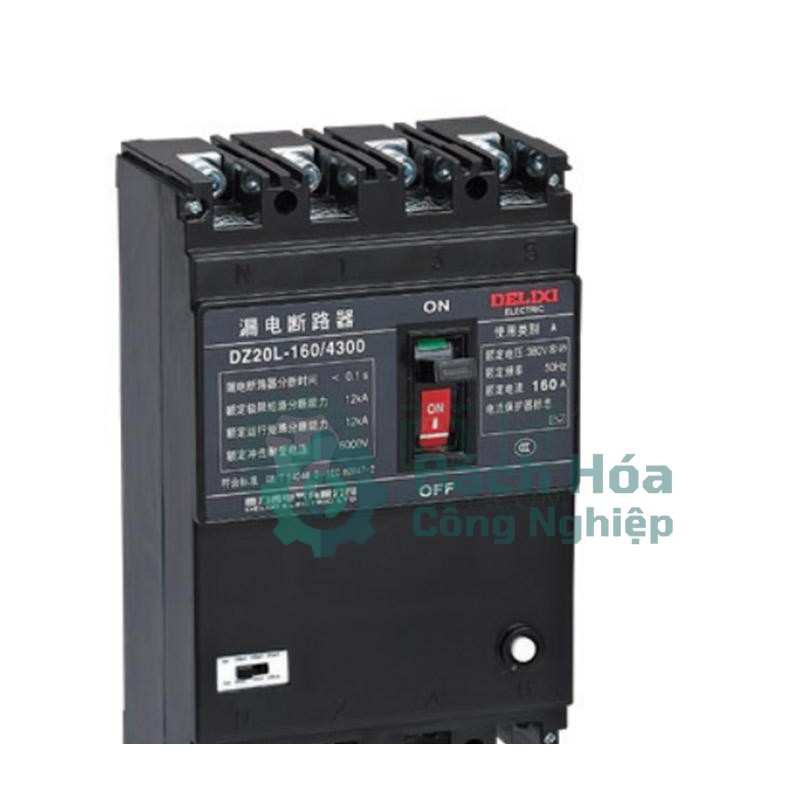 Aptomat khối (MCCB) DELIXI DZ20L2502004KT