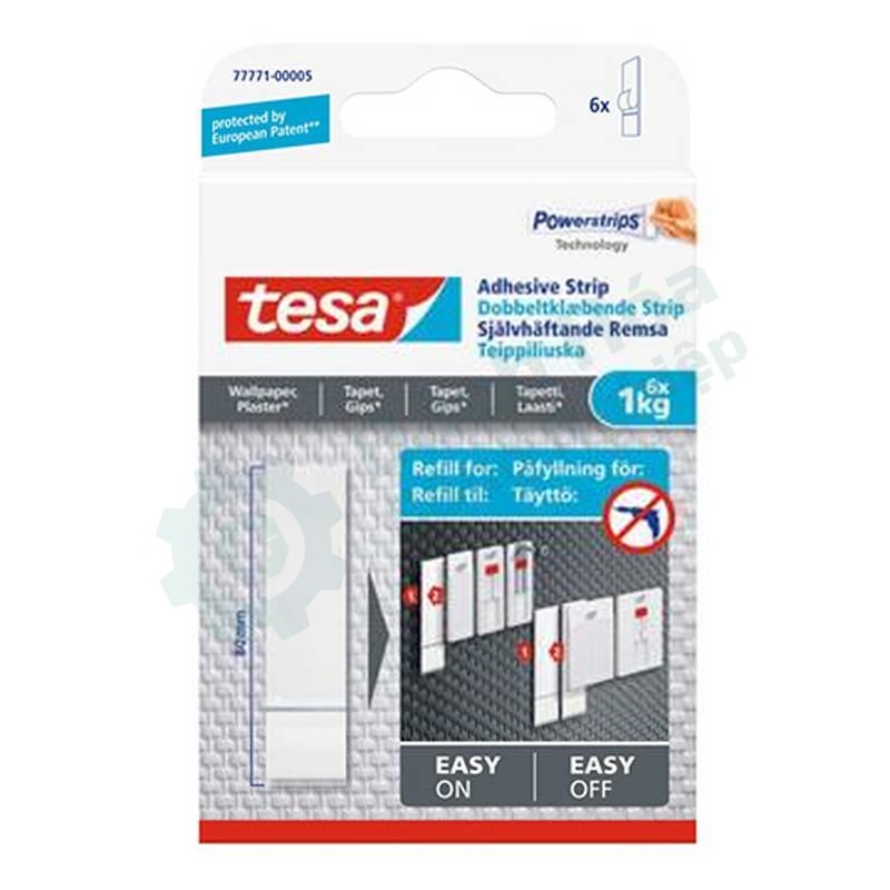 Băng keo dán tường tháo dễ (gói bổ sung) TESA 77771-00005-20