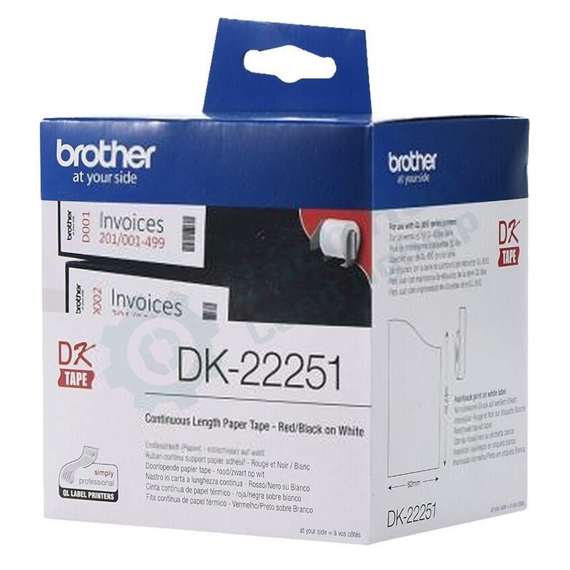 Băng nhãn in (label tape) BROTHER DK-22251