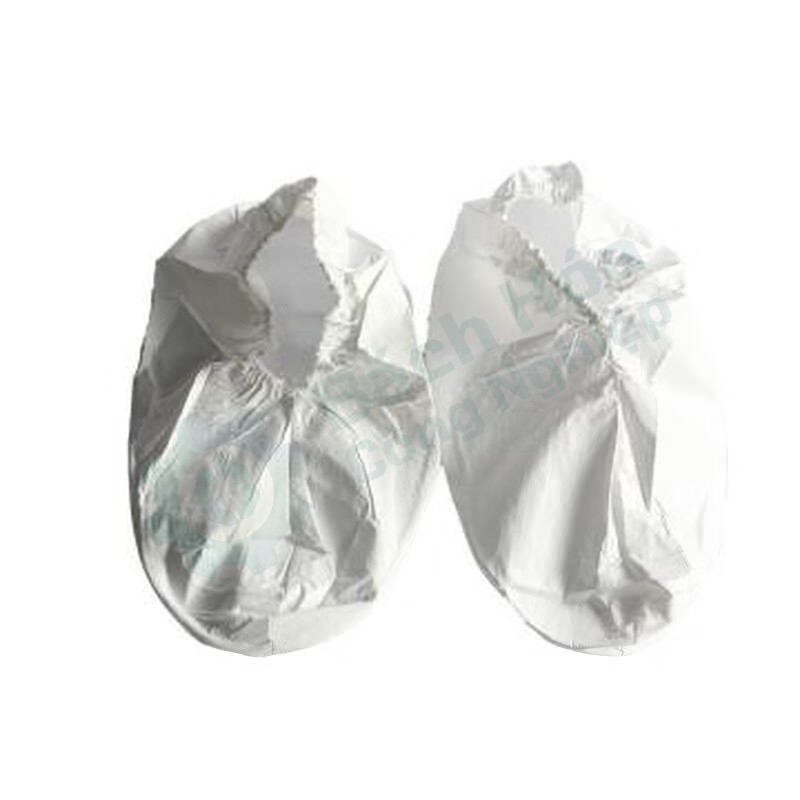 Bao giày bảo hộ ngắn đế PVC chống trượt HD PVC