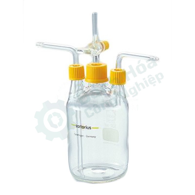 Bình tam giác chống hút ngược (bình thủy tinh ba cổ) SARTORIUS 16610