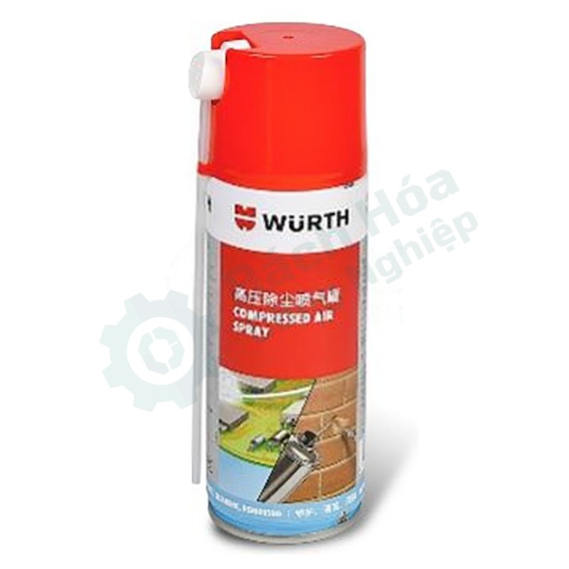 Bình xịt thổi bụi áp suất cao WURTH 0893620200