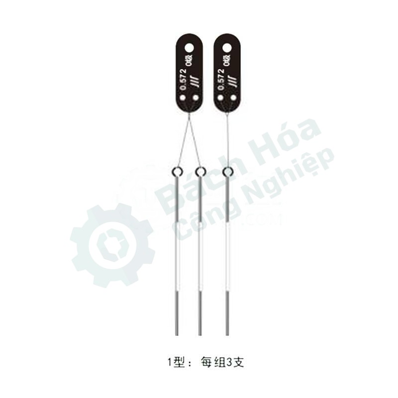 Bộ ba kim đo ren (three-wire) CHENGLIANG 0.433