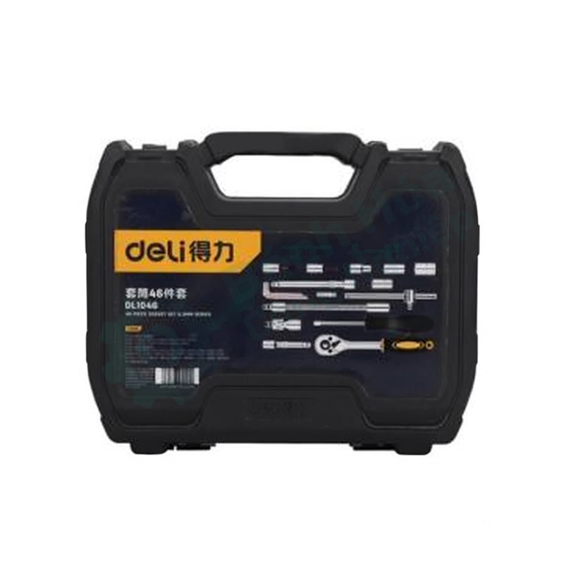 Bộ đầu khẩu tổng hợp 6.3mm (1/4") DELI DL1046