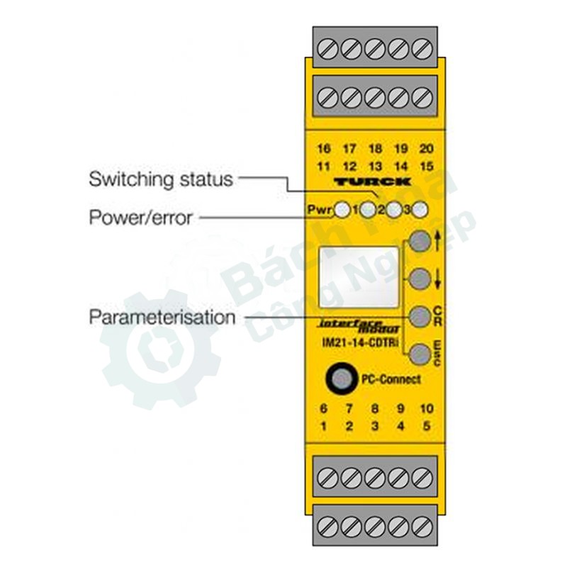 Bộ giám sát tốc độ quay TURCK IM21-14-CDTRI