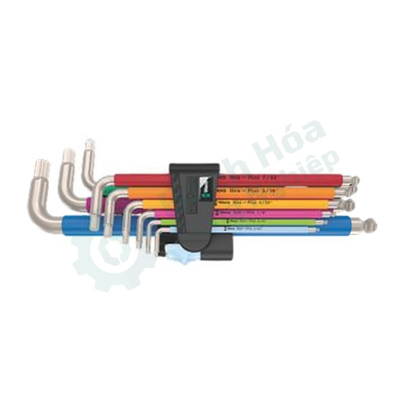 Bộ lục giác chữ L đầu bi (Allen) WERA 5022860001