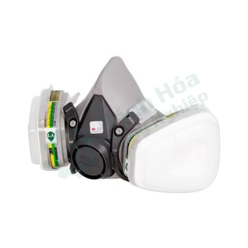 Bộ mặt nạ phòng độc nửa mặt (kèm phin lọc) 3M 6200