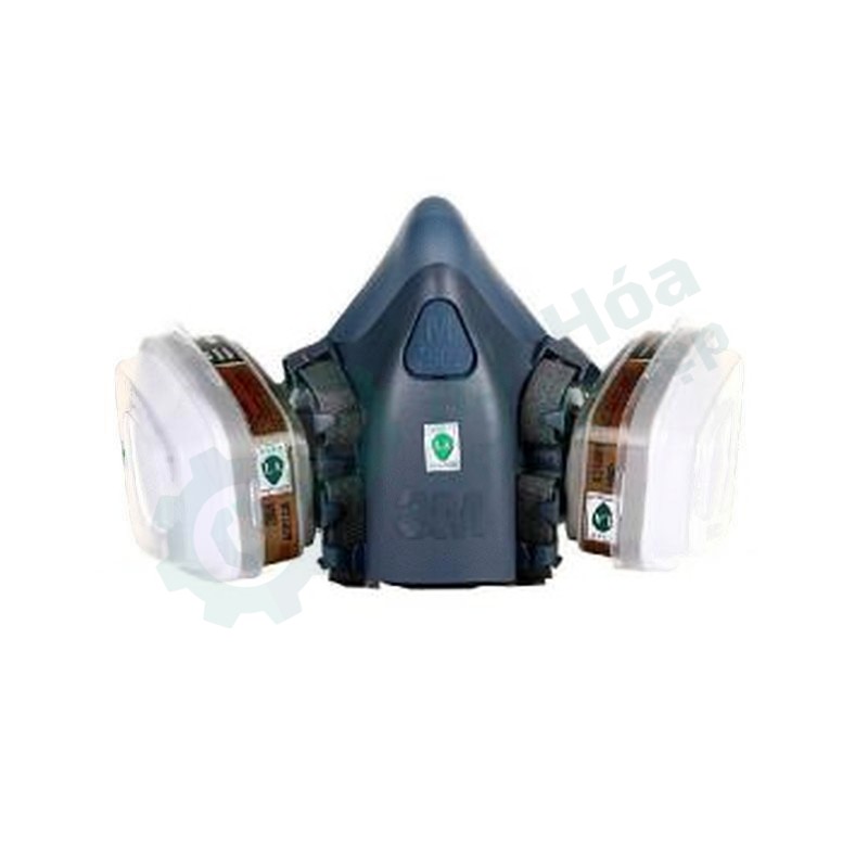 Bộ mặt nạ phòng độc nửa mặt silicon 3M 7502
