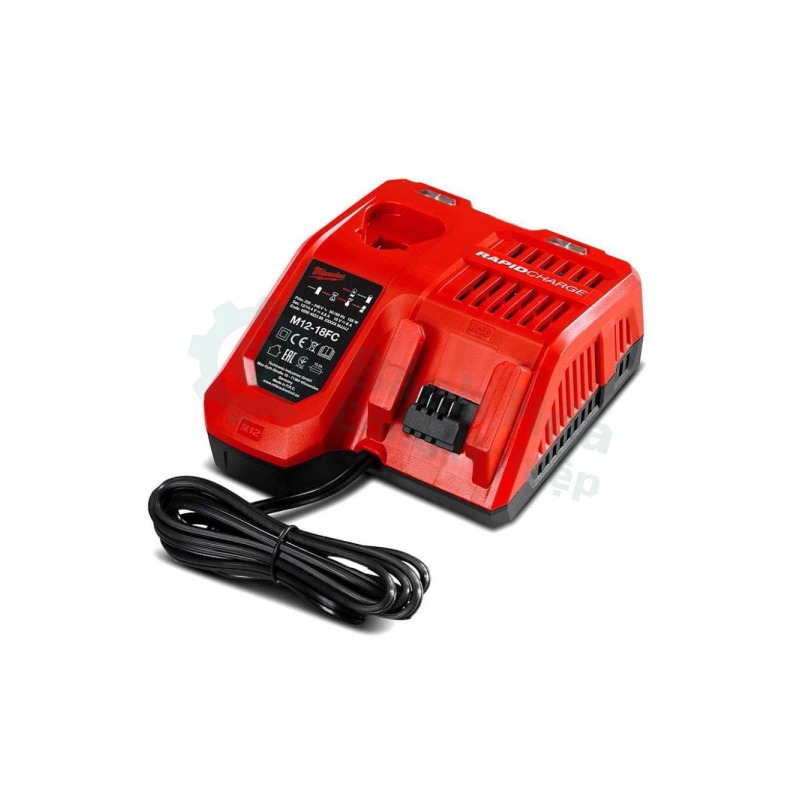 Bộ sạc pin nhanh MILWAUKEE M12-18FC cho pin 12V/18V REDLITHIUM