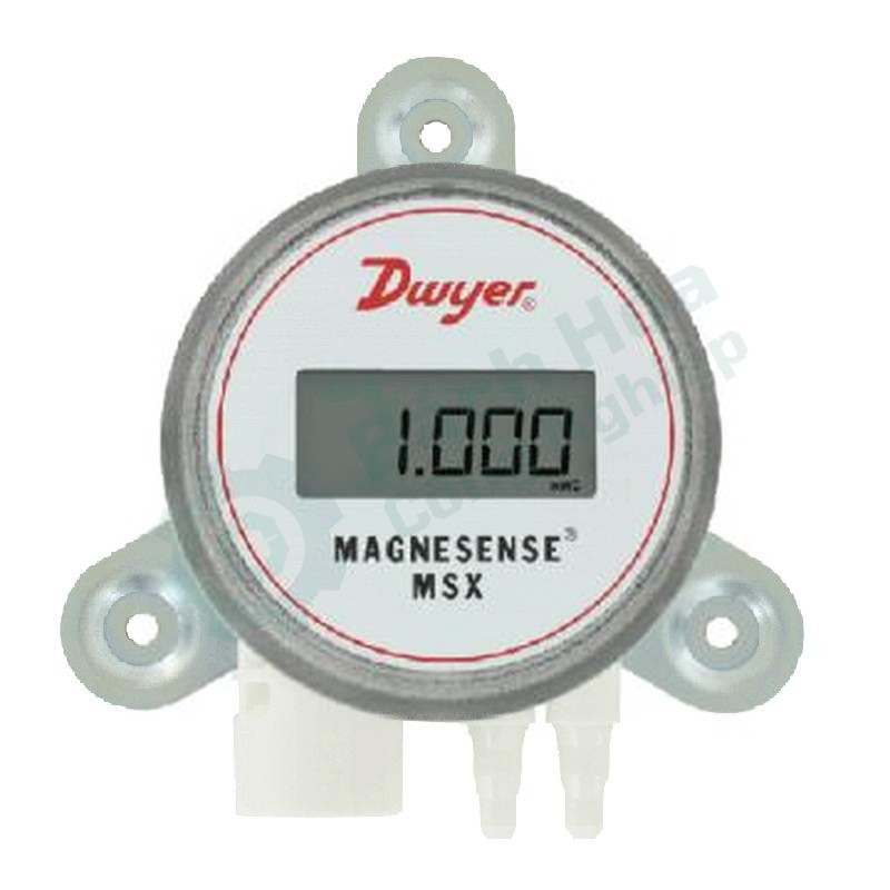 Bộ truyền chênh áp gắn tường có LCD DWYER MSX