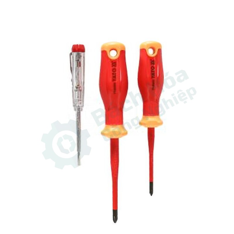 Bộ tua vít cách điện (VDE) YATO YT-282680