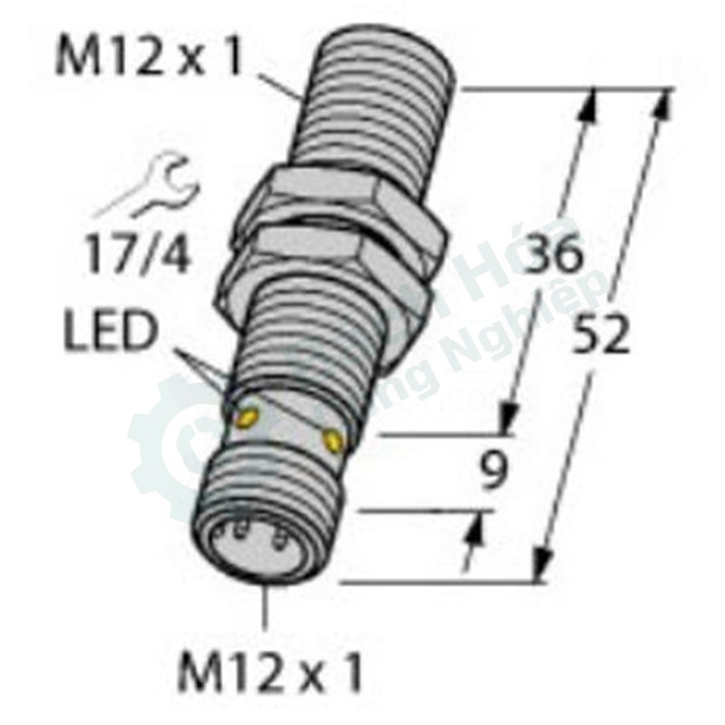 Cảm biến tiệm cận cảm ứng TURCK BI2-M12-AP6X-H1141