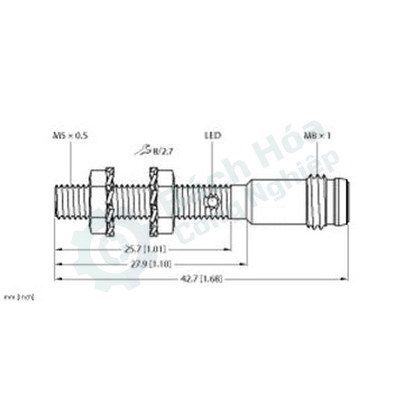 Cảm biến tiệm cận TURCK Bi1-EG05-AP6X-V1331