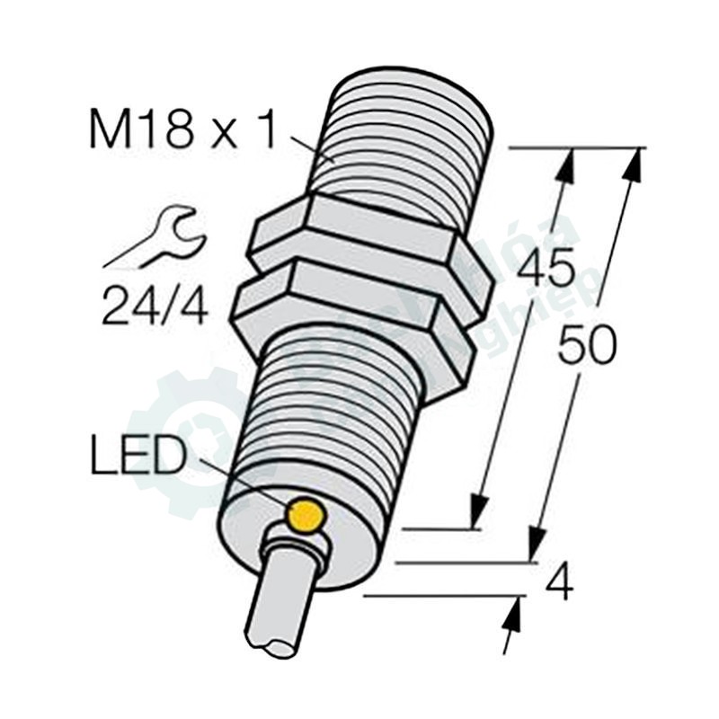 Cảm biến tiệm cận TURCK Bi5-M18-AD4X/IP65
