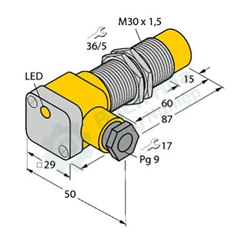 Cảm biến tiệm cận TURCK Ni20U-EG30SK-AP6X