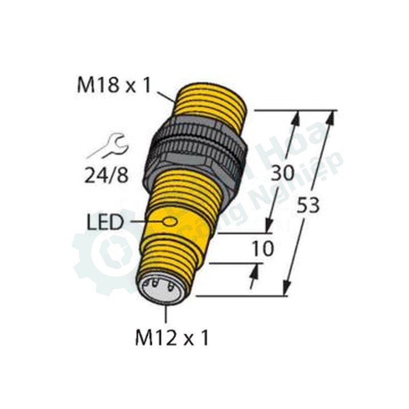 Cảm biến tiệm cận TURCK Ni8-S18-AN6X