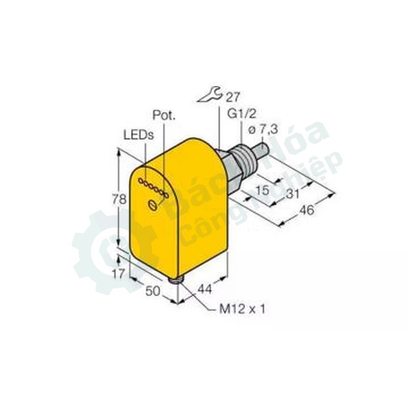 Cảm biến TURCK FCS-G1/2A4P-LIX-H1141/D03