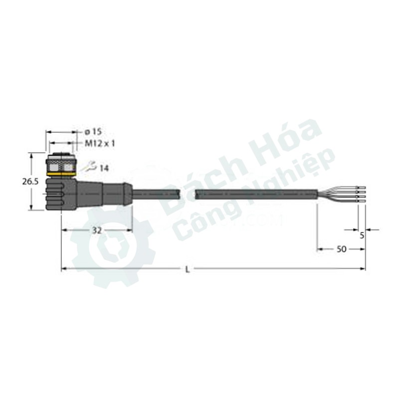Cảm biến TURCK WKC4.4T-5/TXL