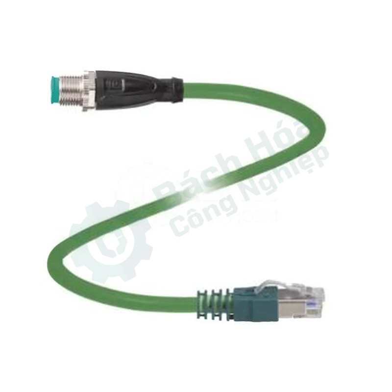 Cáp kết nối Ethernet PEPPERLFUCHS V1SD-G-GN2M-PUR-E1S-V45-G