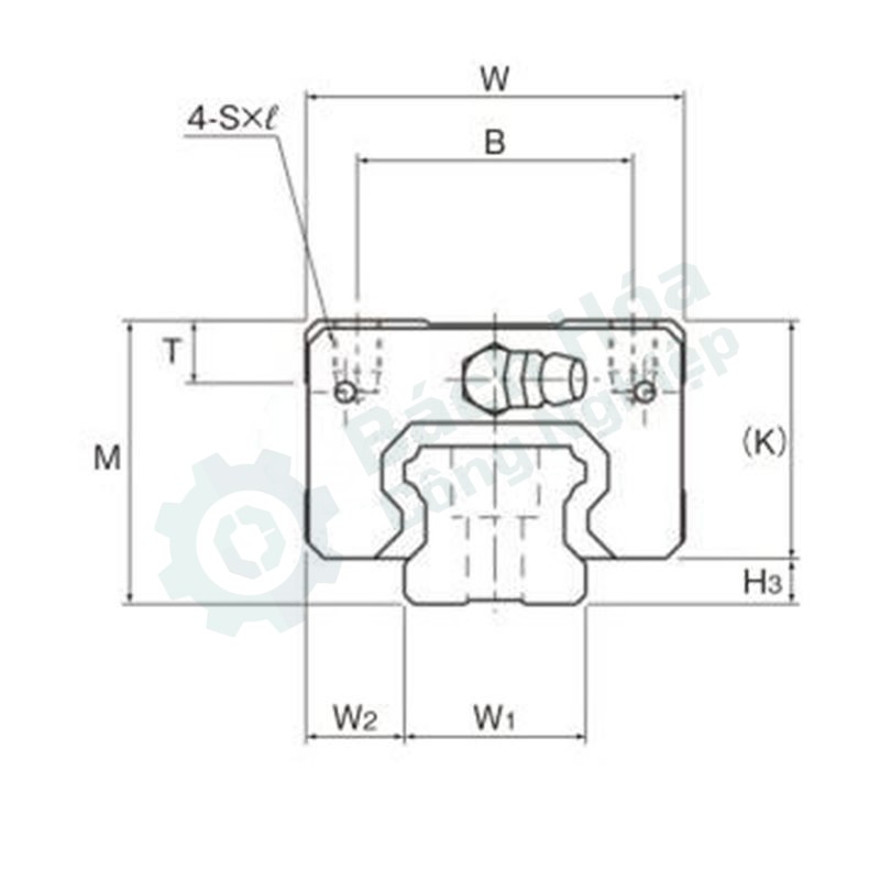 Con trượt ray dẫn hướng tuyến tính THK SHS35V1SSC1