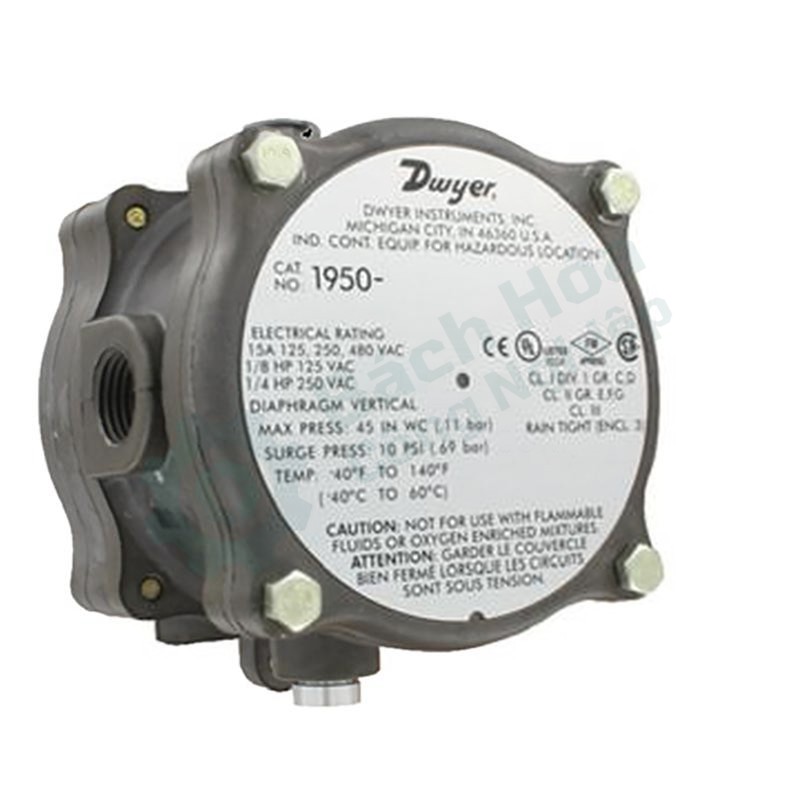 Công tắc chênh áp chống cháy nổ DWYER 1950