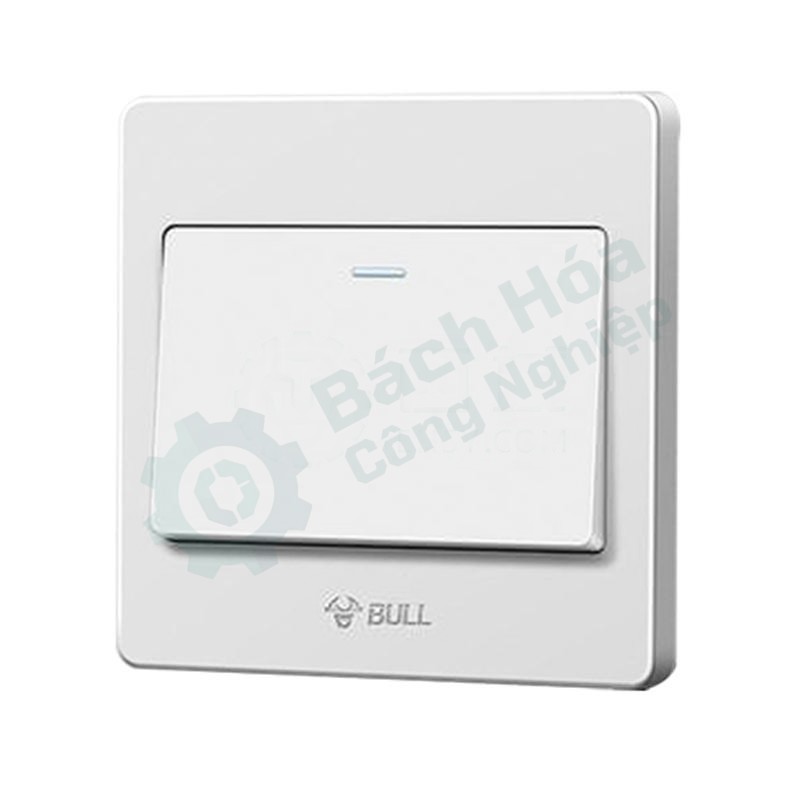 Công tắc mặt 1 vị trí 1 chiều 16A BULL G06K111C