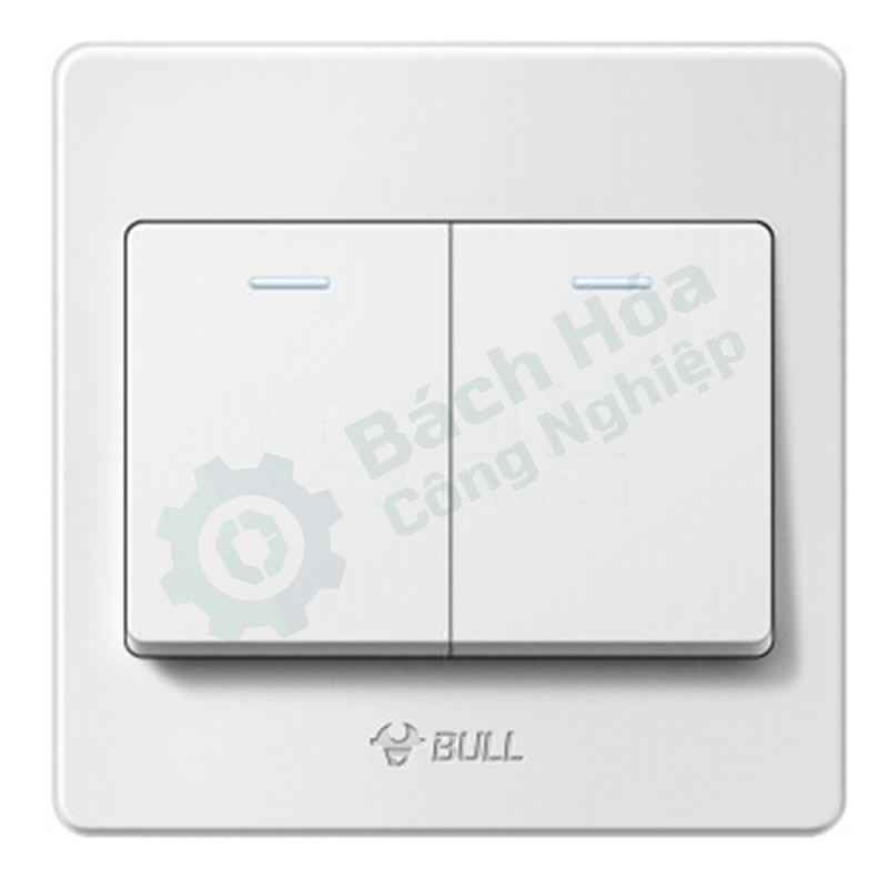 Công tắc mặt 2 vị trí 1 chiều BULL G07K211C
