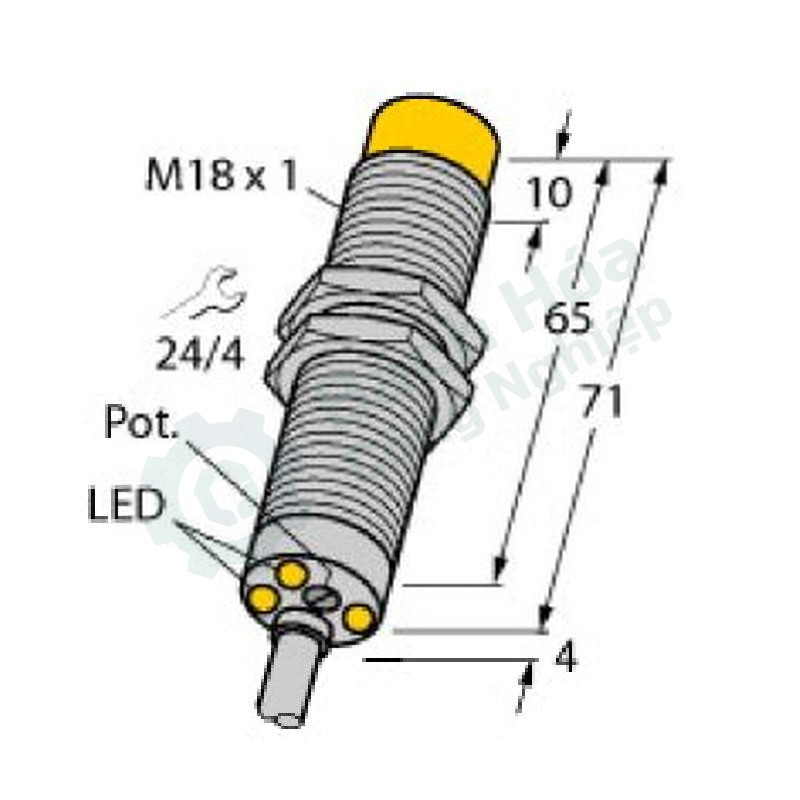 Công tắc tốc độ TURCK DNi12U-M18E-AP4X3