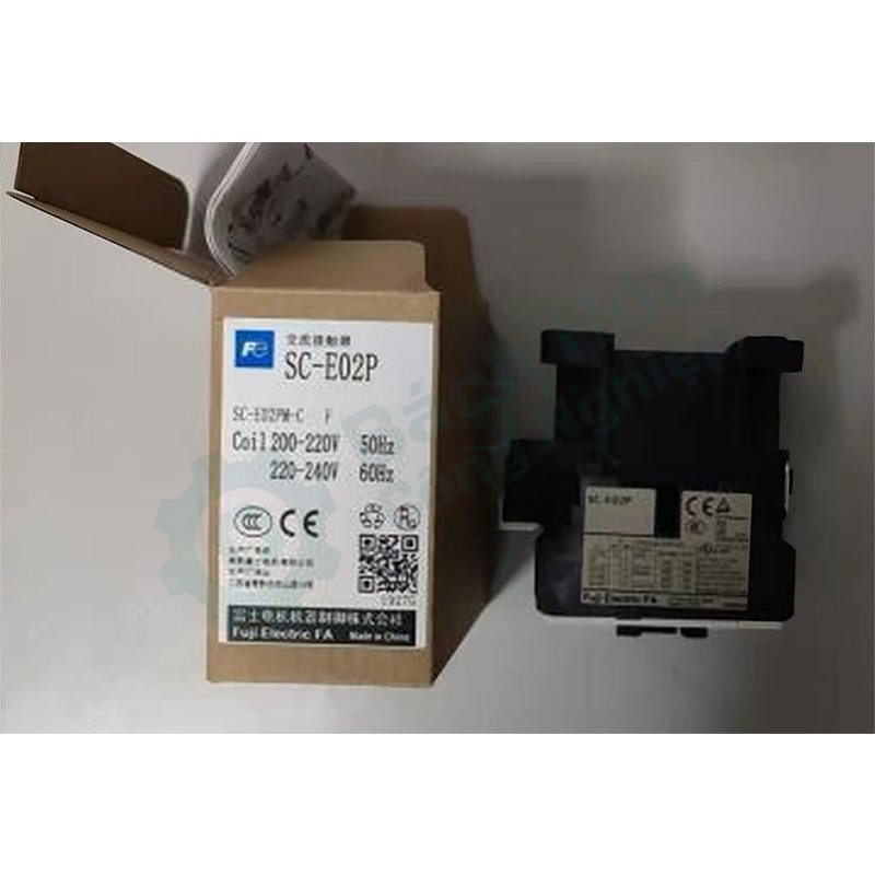 Contactor (Khởi động từ) AC FUJIELECTRIC SC-E02P-AC220-240/240-260