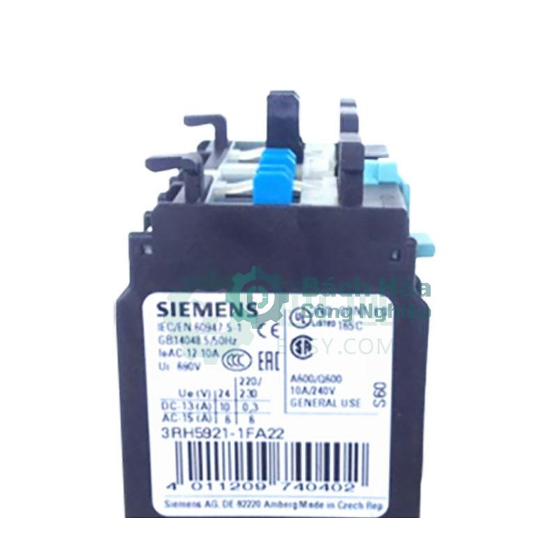 Contactor (khởi động từ) SIEMENS RH5921-1FA22