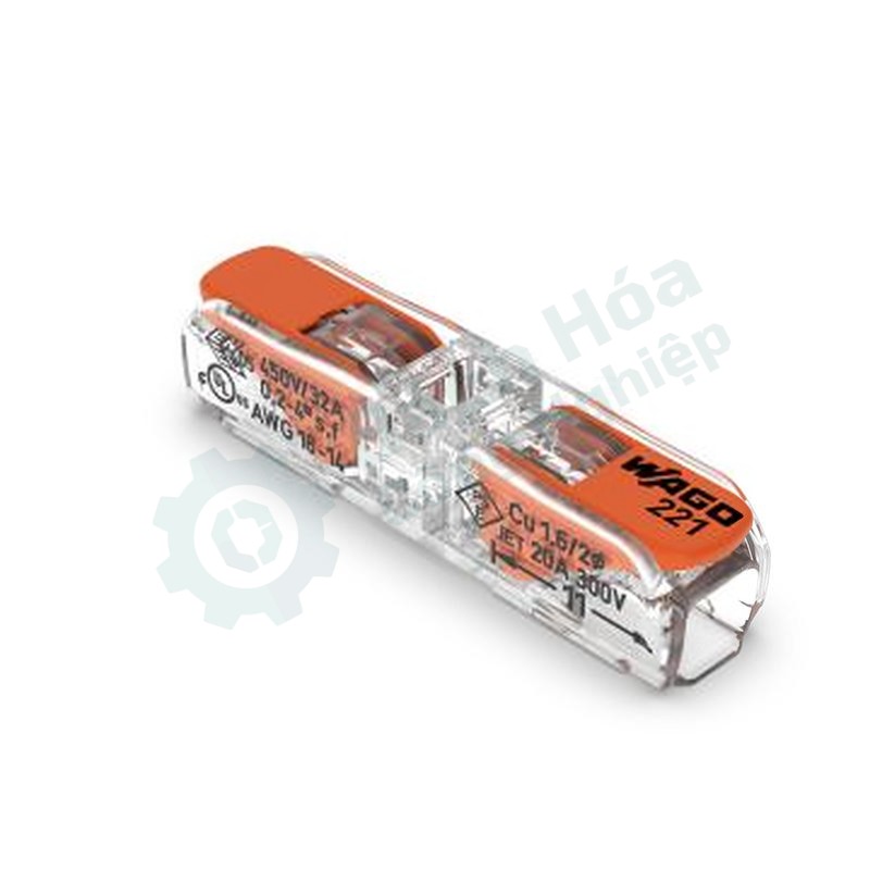 Cút nối dây điện WAGO có cần gạt WAGO 221-2411