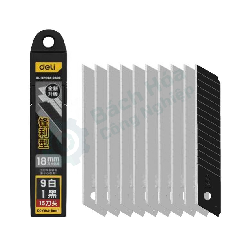 Dao rọc (dao trổ) DELI DL-DP09A-2400