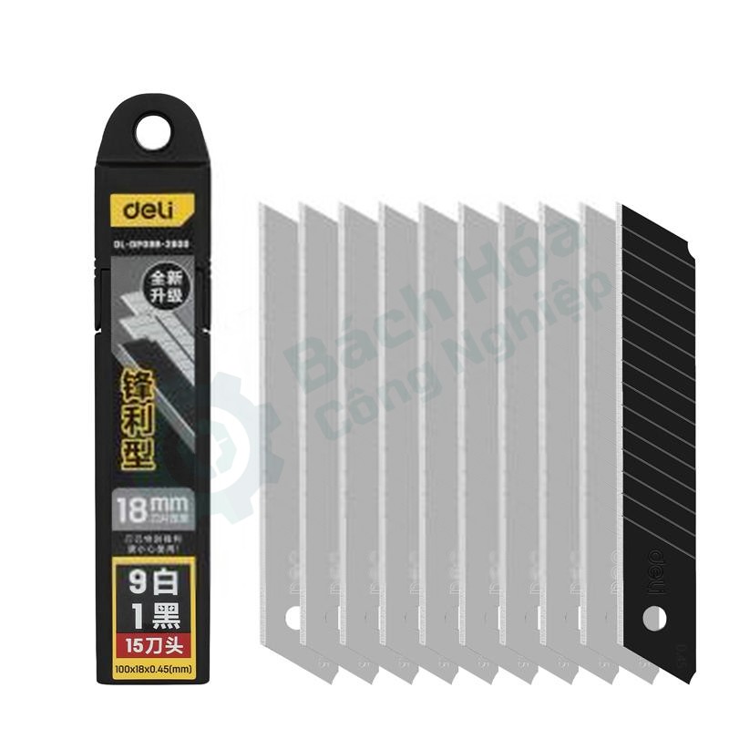 Dao rọc (dao trổ) DELI DL-DP09B-2800
