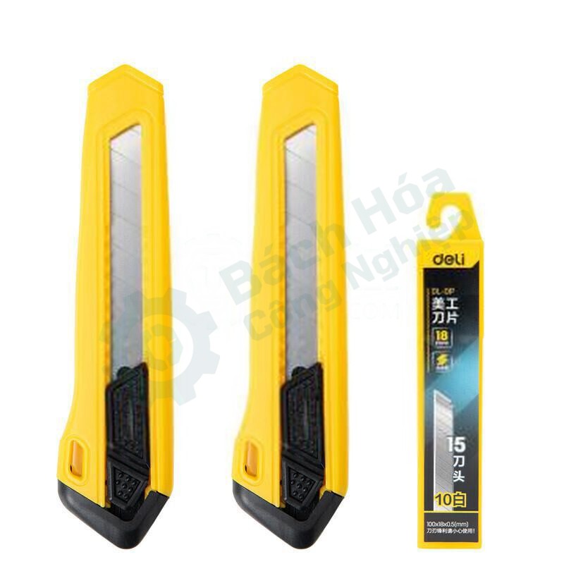 Dao rọc (dao trổ) DELI DL018B-3