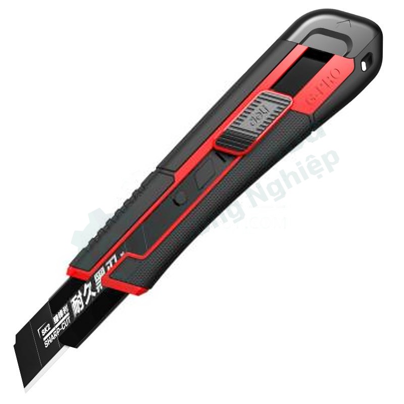 Dao rọc loại nặng (lưỡi 25mm) DELI DL018G