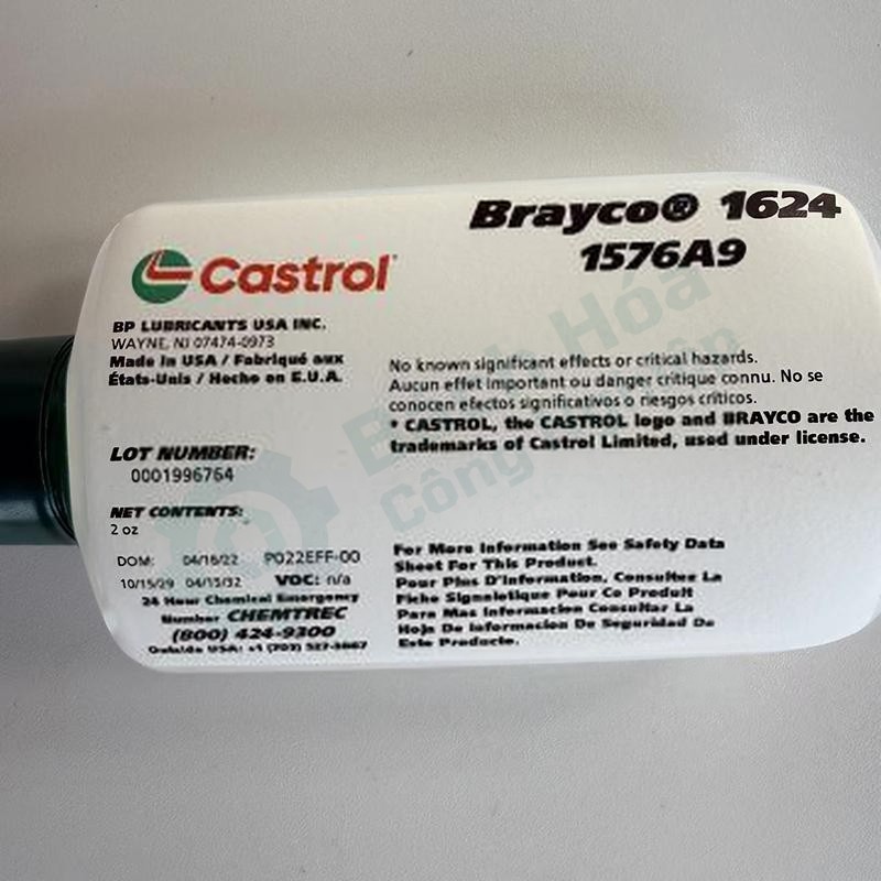 Dầu bôi trơn chuyên dụng CASTROL Brayco