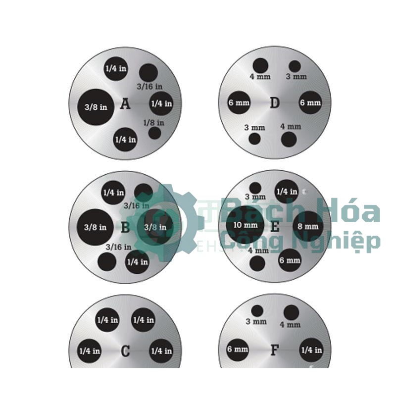 Đầu chèn hiệu chuẩn FLUKE 9142-INSG