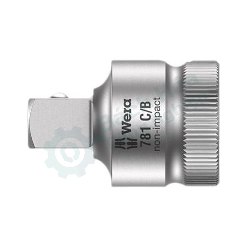 Đầu chuyển đổi vuông 1/2" sang 3/8" WERA 1/2